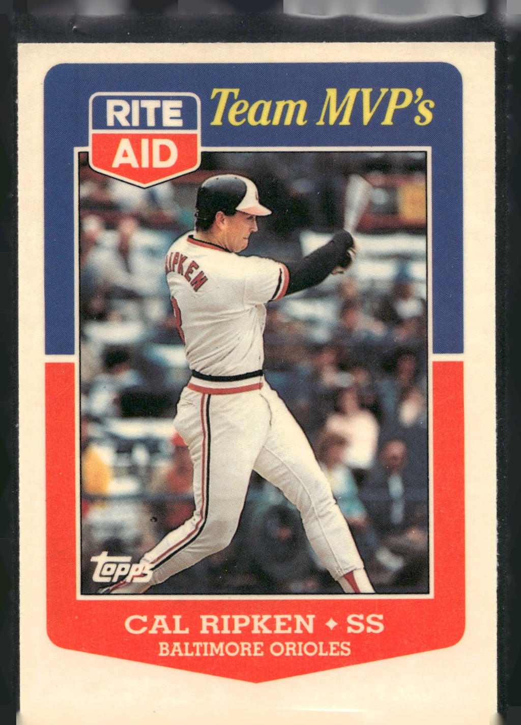 1988 Topps Rite-Aid Team MVP's #13 Cal Ripken