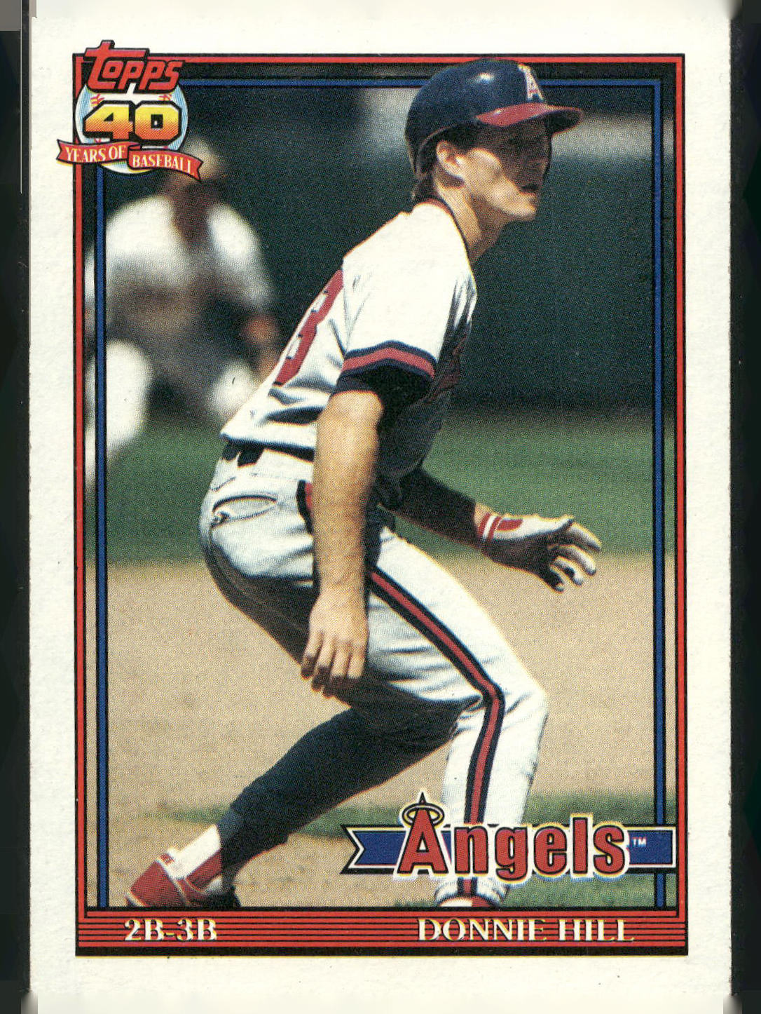 1991 Topps #36 Donnie Hill