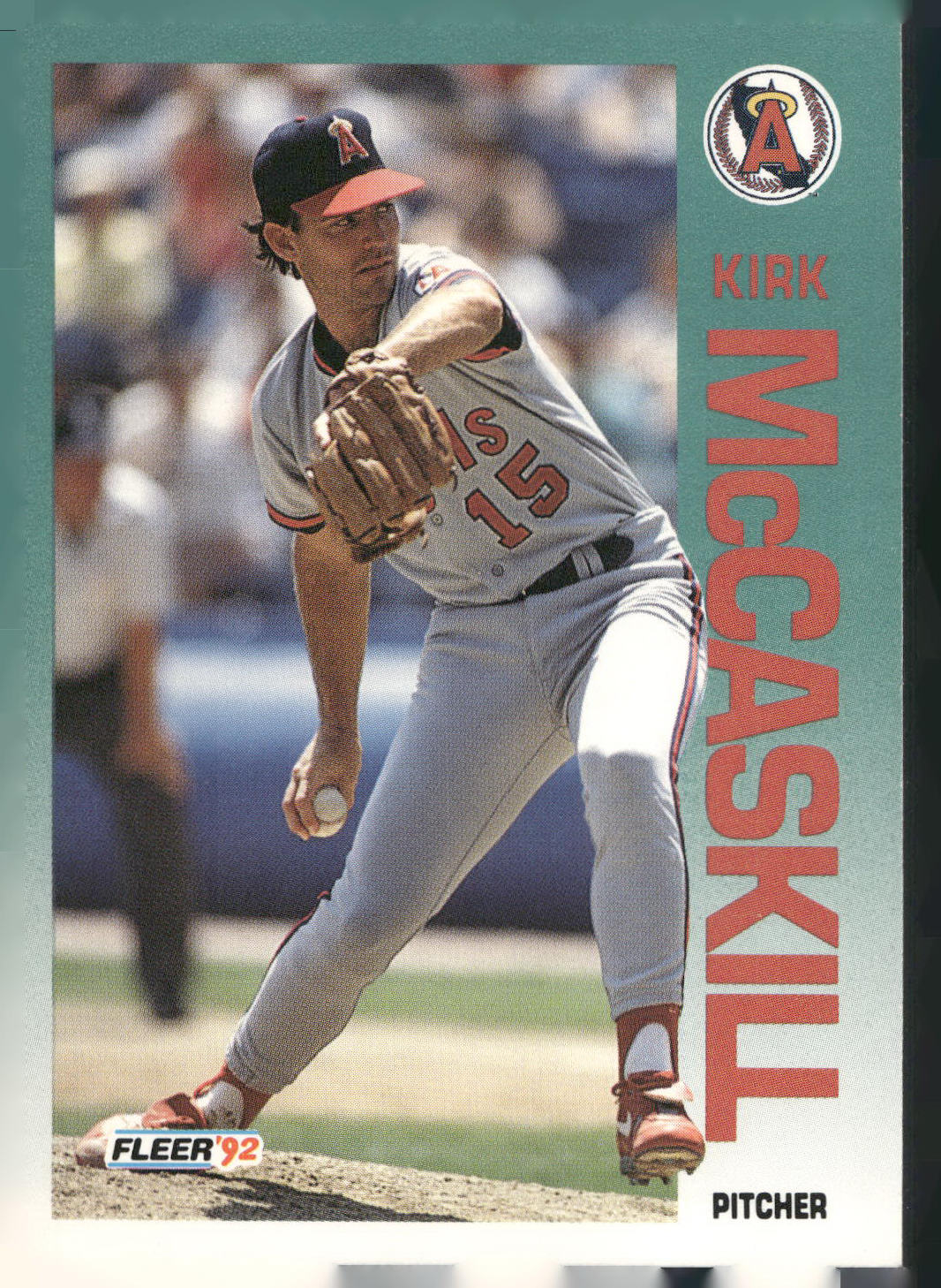 1992 Fleer #64 Kirk McCaskill
