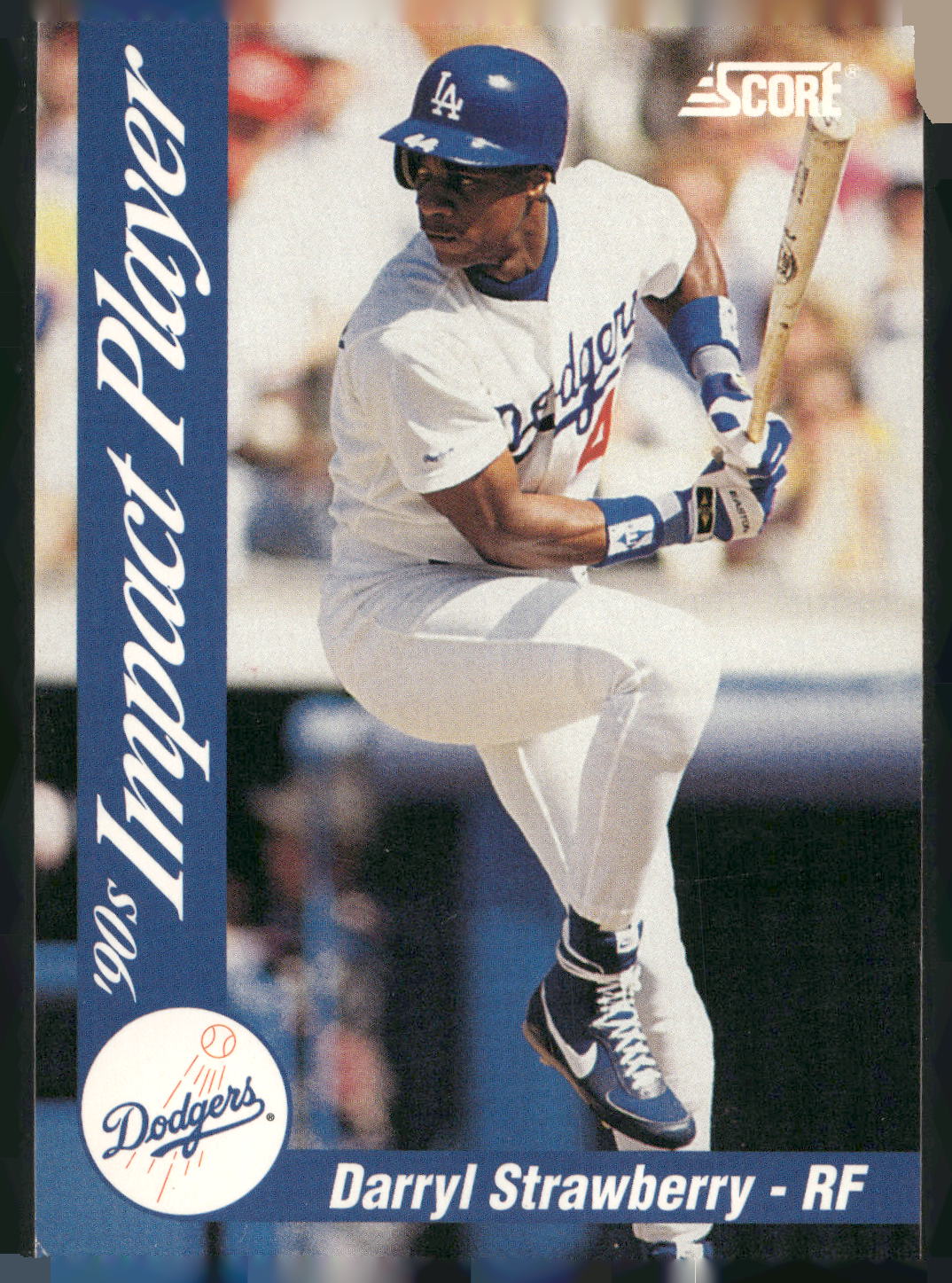 1992 Score #59 Darryl Strawberry 90's Impact Players