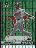 2022 Panini Mosaic #299 Albert Pujols Green Mosaic