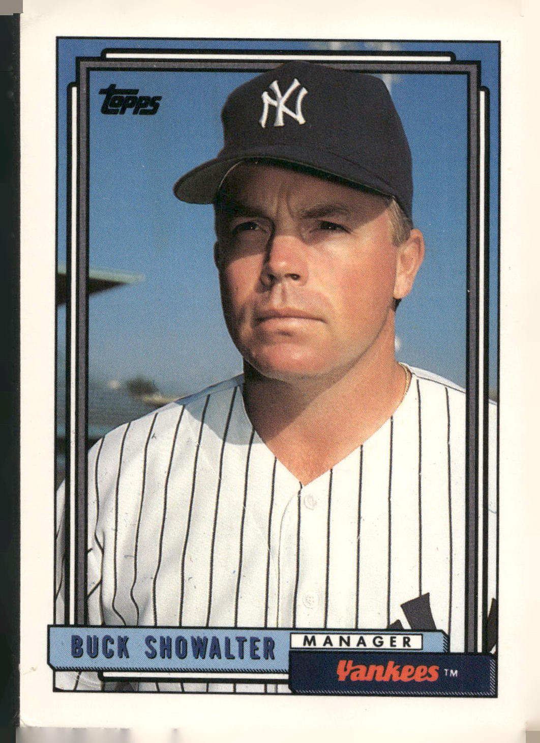 1992 Topps #201 Buck Showalter