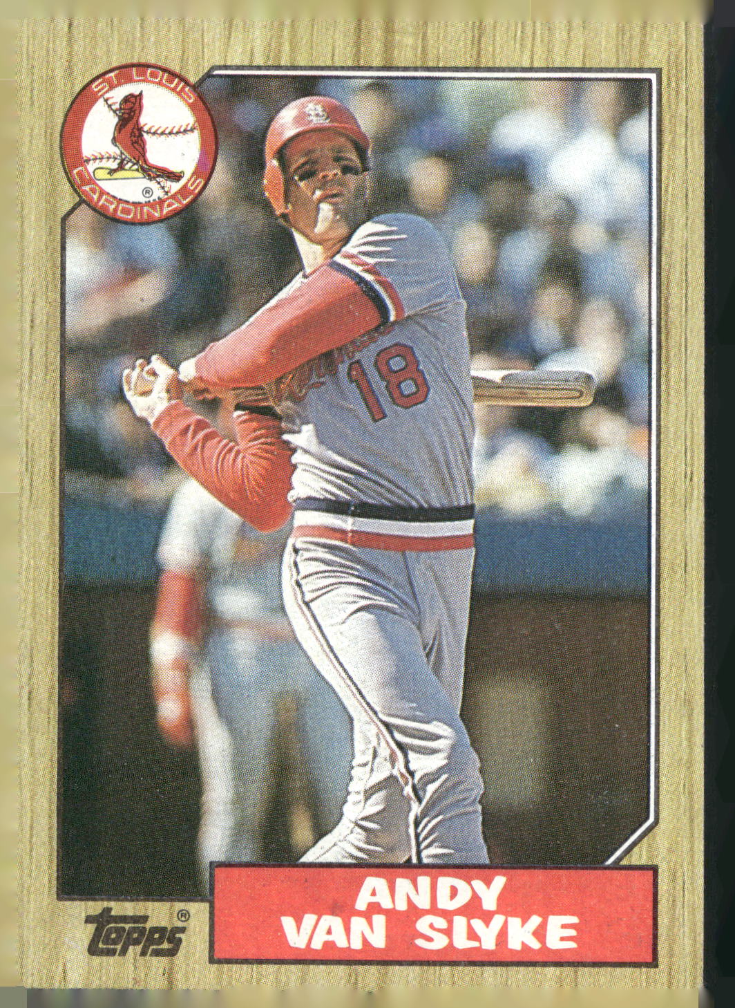 1987 Topps #33 Andy Van Slyke