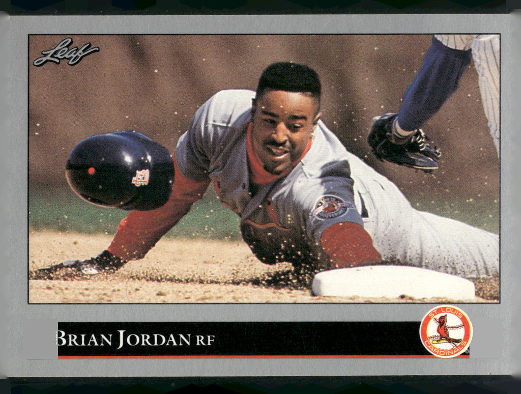 1992 Leaf #337 Brian Jordan