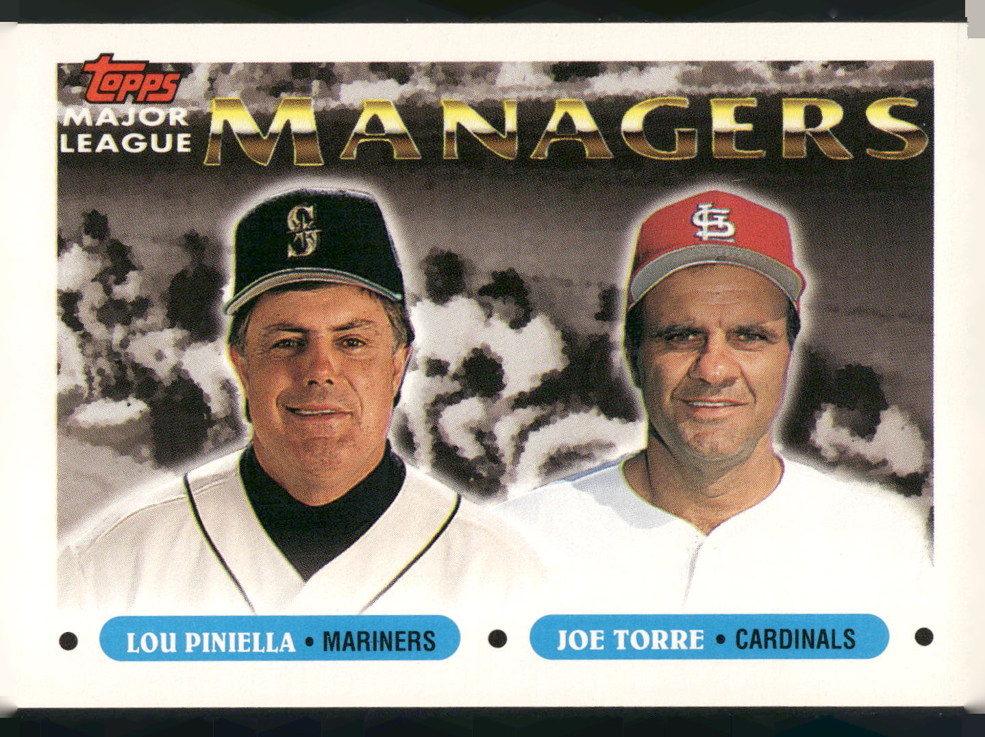 1993 Topps #512 Lou Piniella / Joe Torre