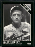 1992 Conlon Collection TSN #652 Gabby Street