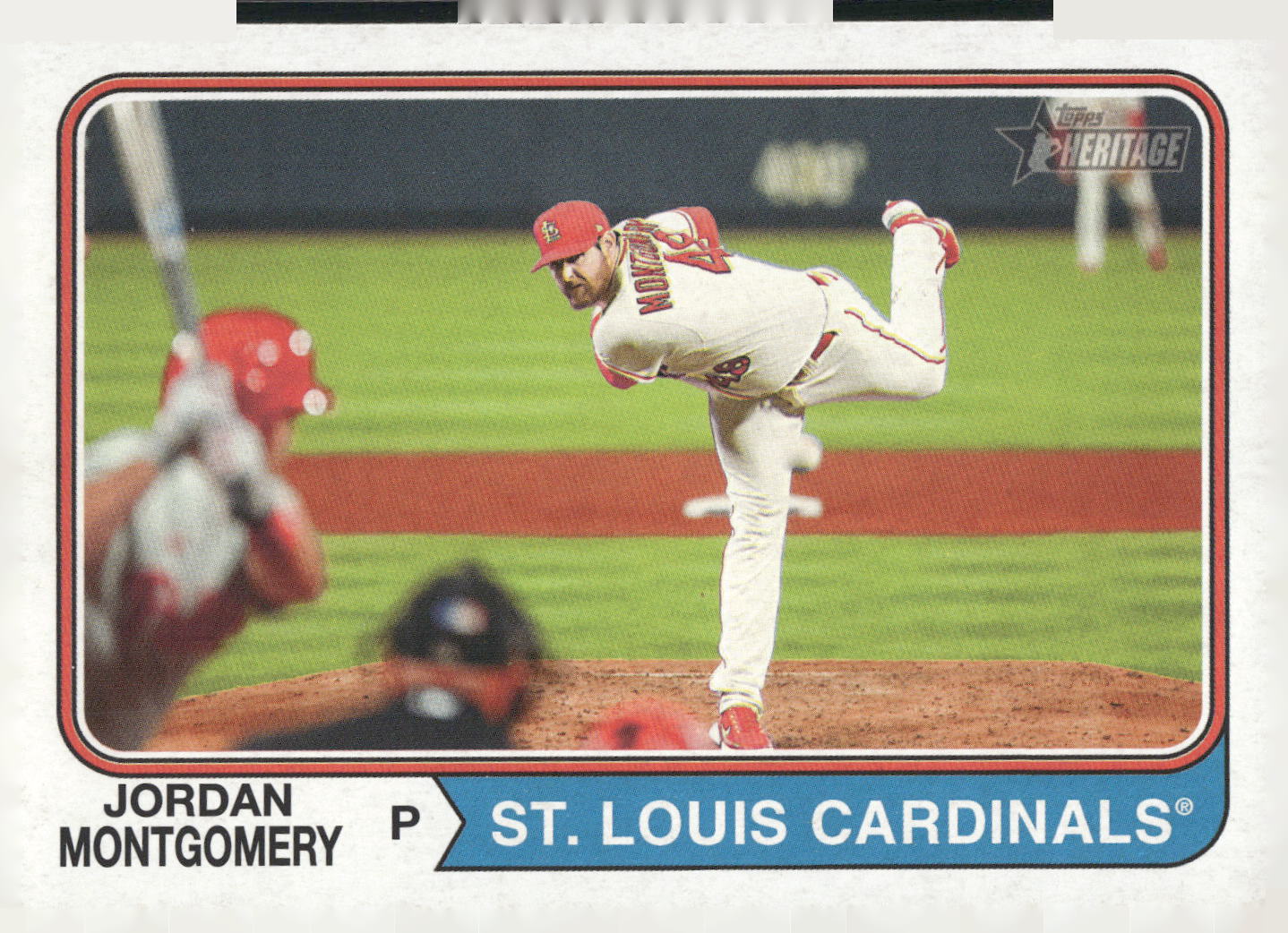 2023 Topps Heritage #249 Jordan Montgomery
