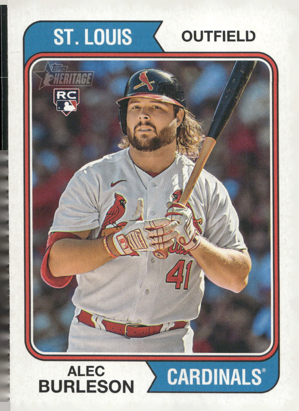 2023 Topps Heritage #171 Alec Burleson