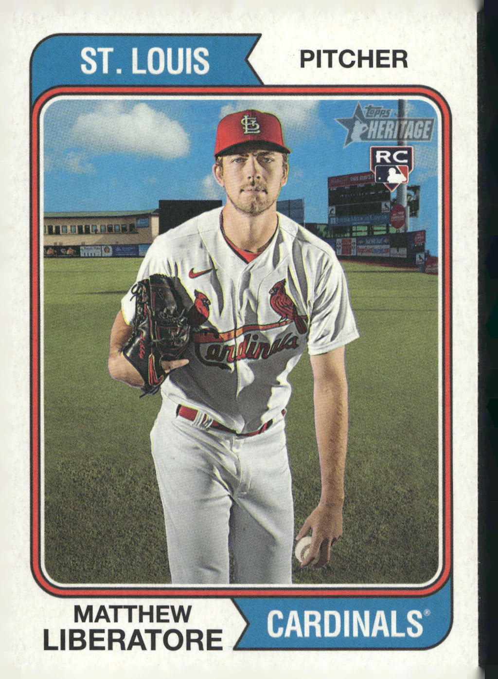 2023 Topps Heritage #365 Matthew Liberatore