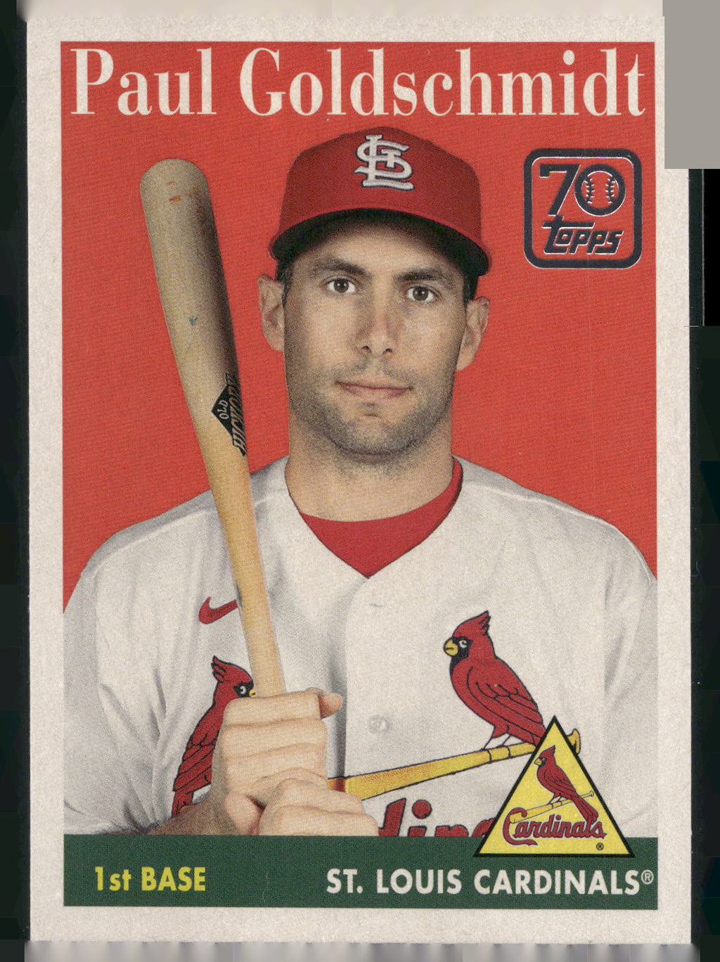 2021 Topps #70YT-8 Paul Goldschmidt 70 Years of Topps Baseball (Series 1)