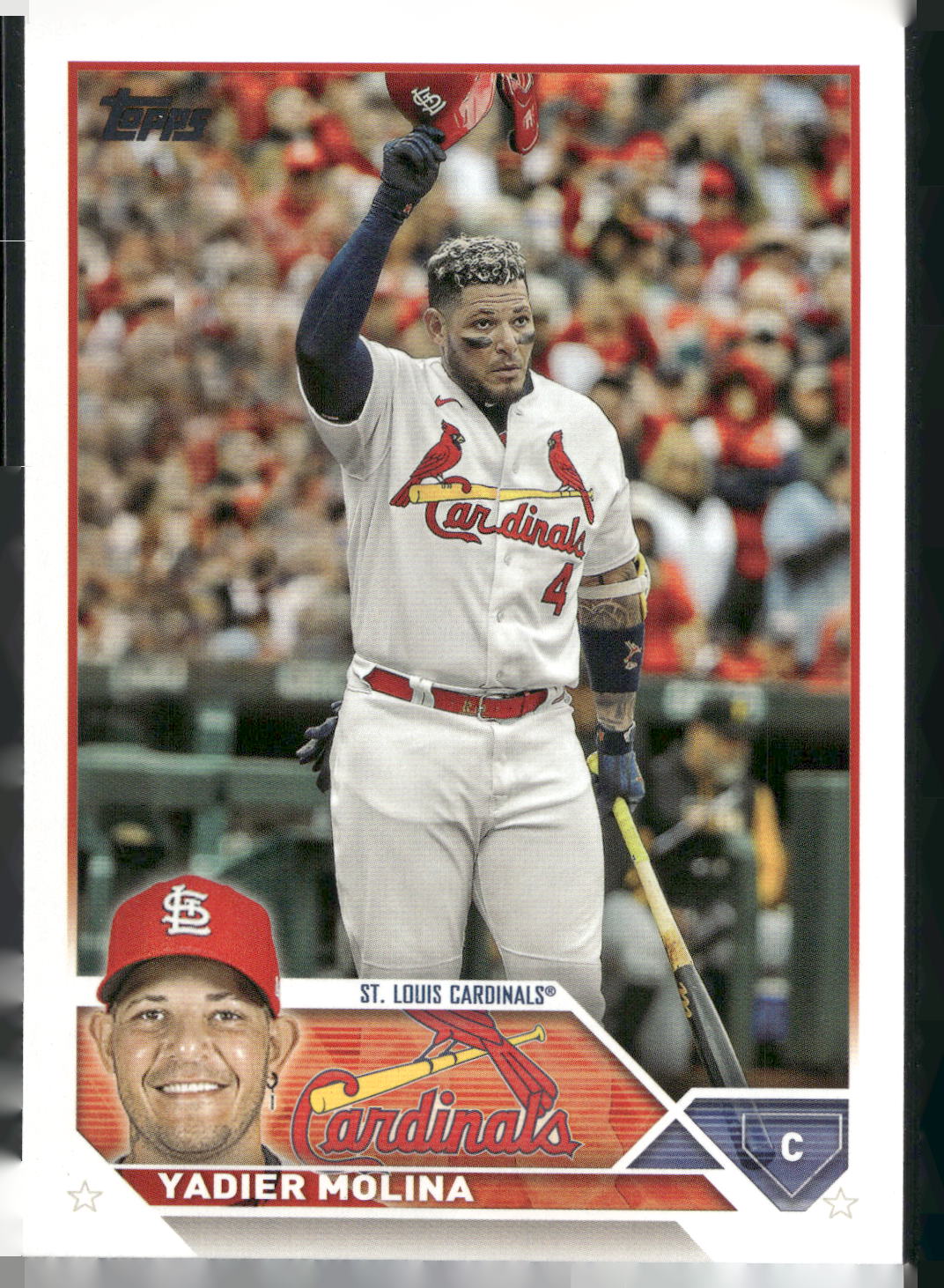 2023 Topps #4 Yadier Molina
