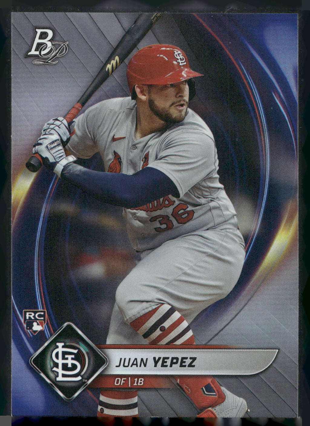 2022 Bowman Platinum #74 Juan Yepez