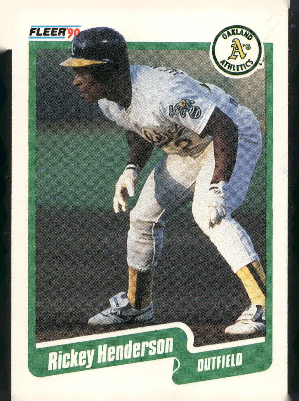 1990 Fleer #10 Rickey Henderson