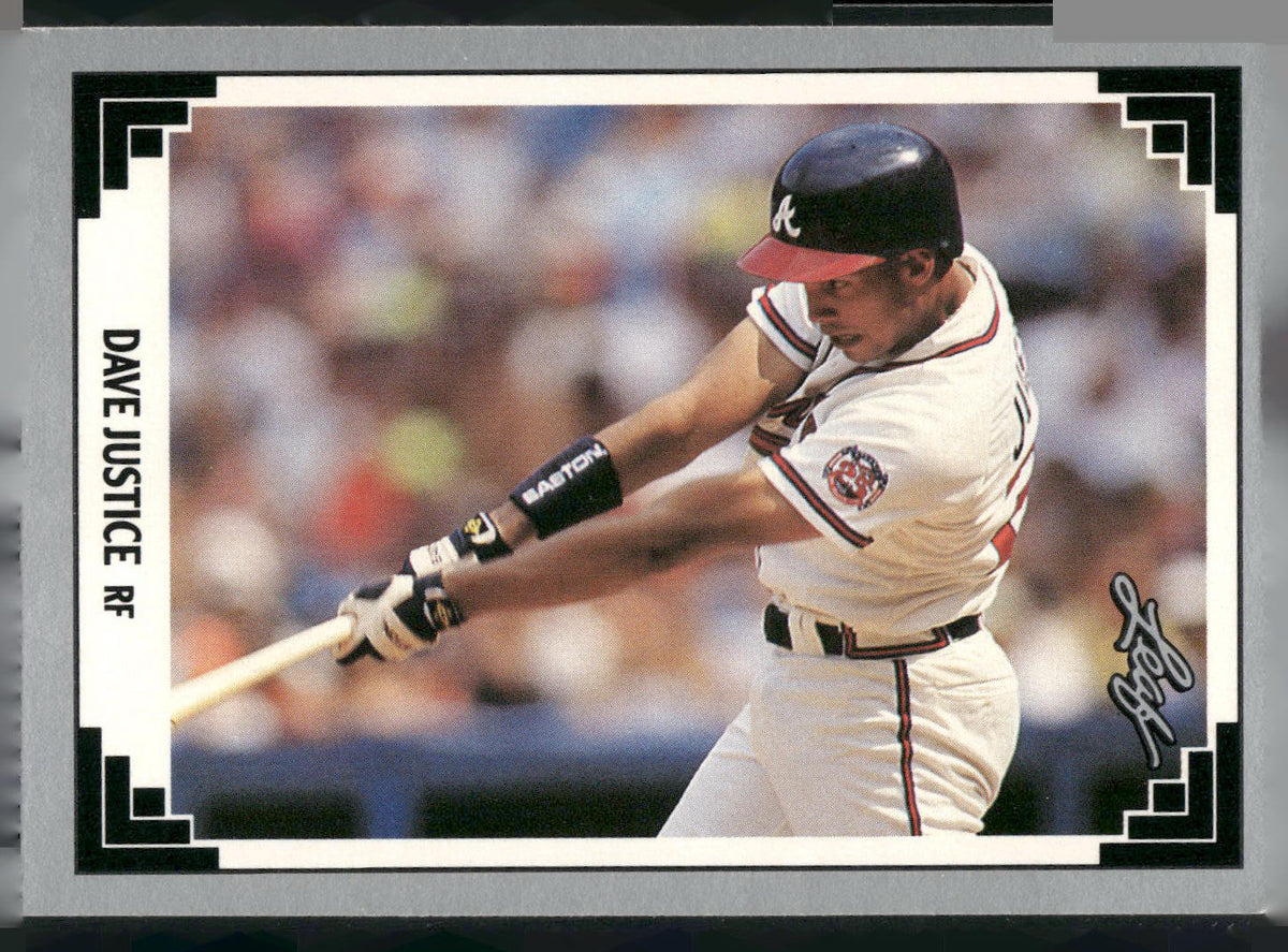 1991 Leaf #77 Dave Justice