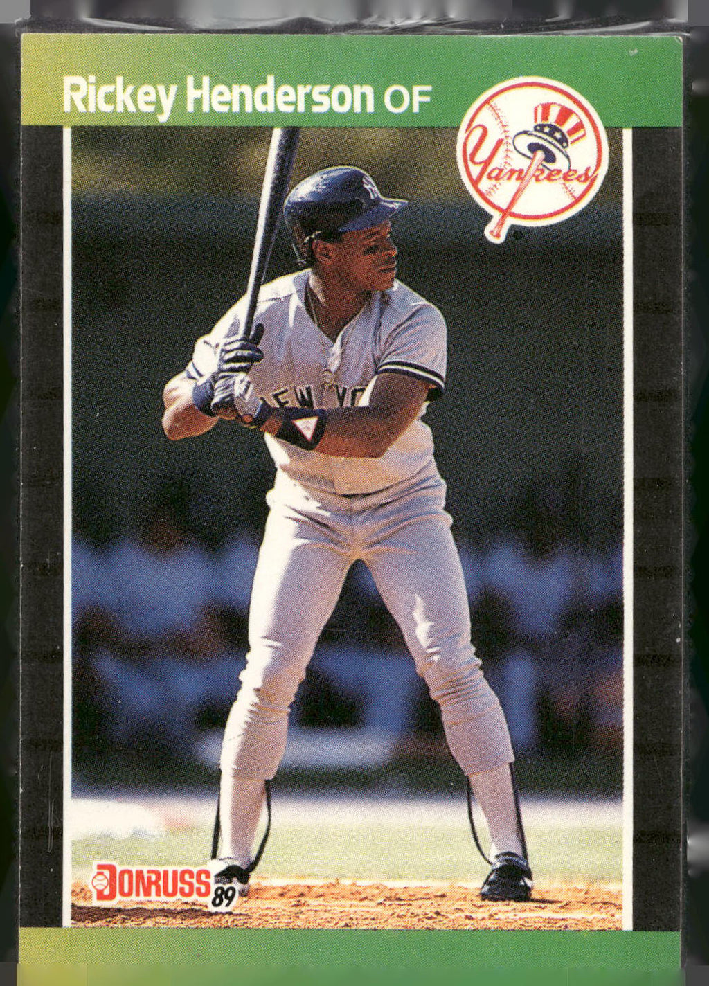 1989 Donruss #245 Rickey Henderson