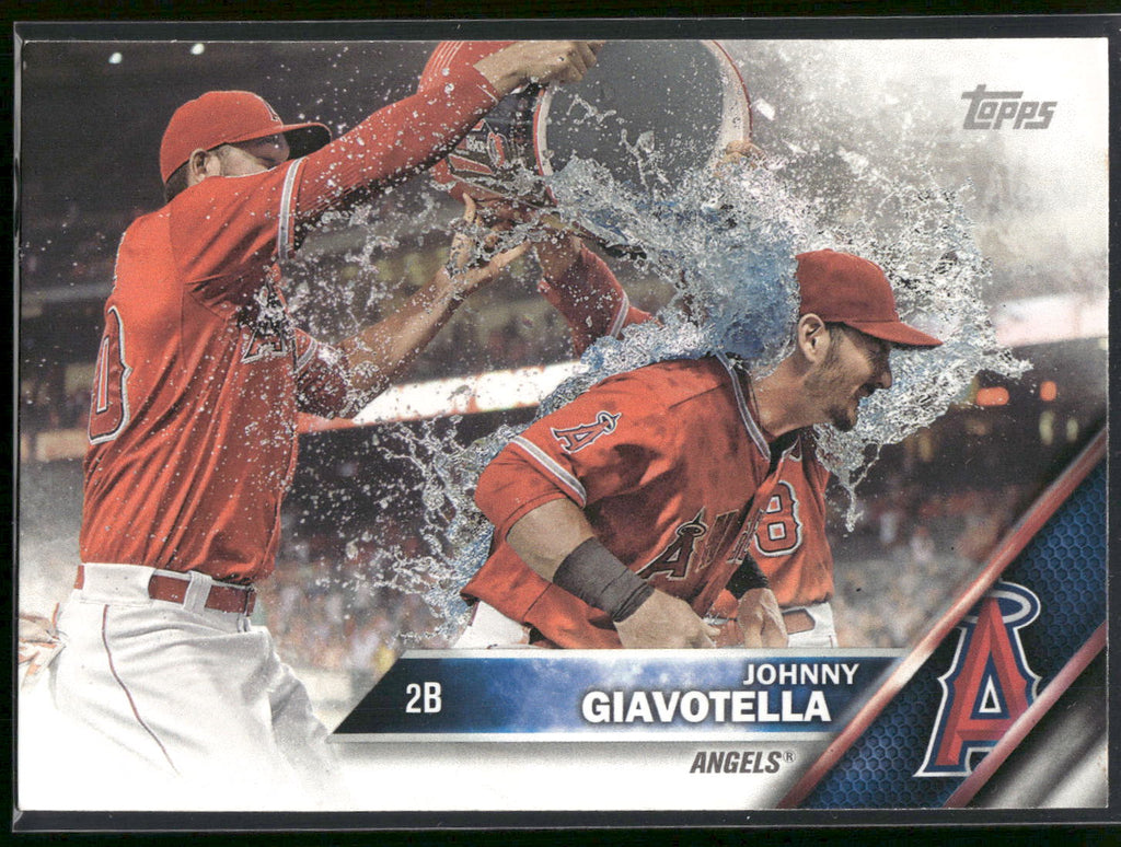 2016 Topps Los Angeles Angels #A-5 Johnny Giavotella