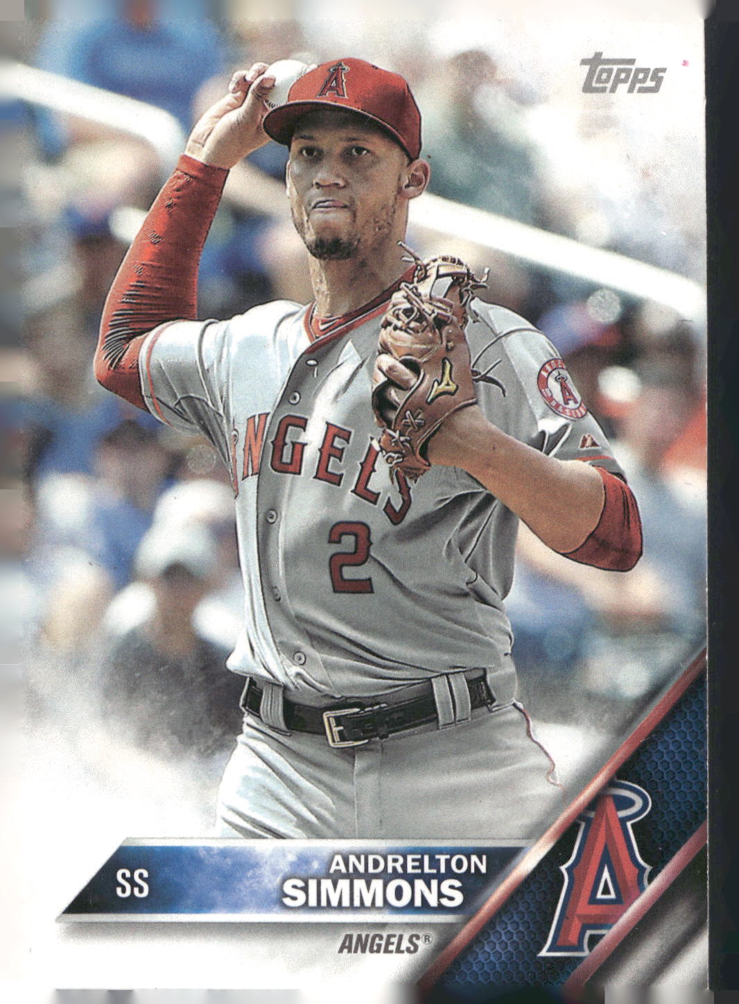 2016 Topps Los Angeles Angels #A-4 Andrelton Simmons