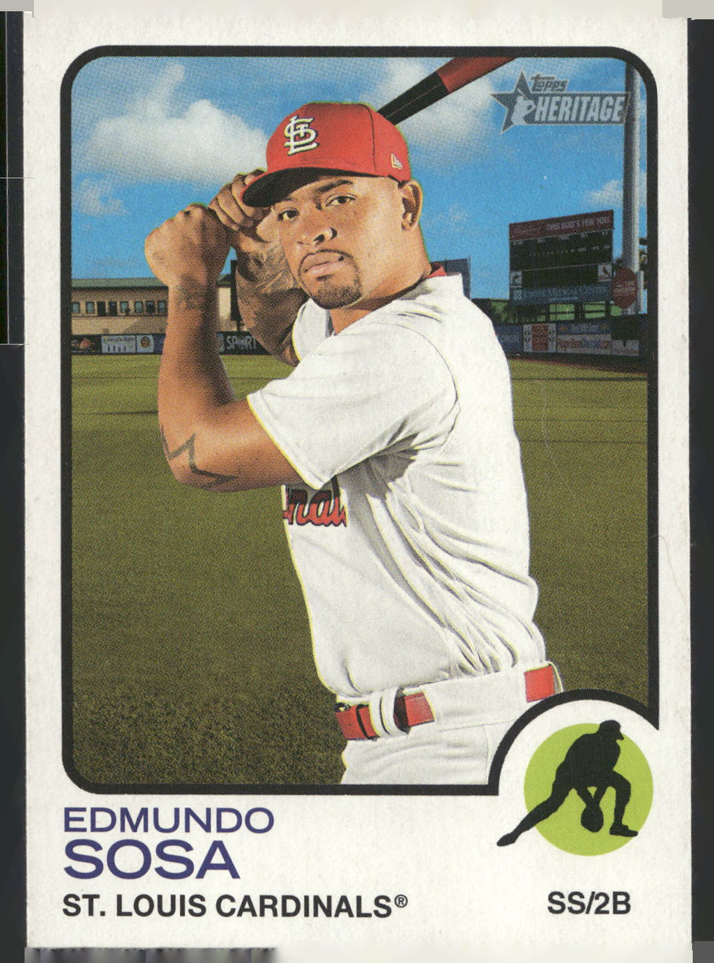 2022 Topps Heritage #141 Edmundo Sosa