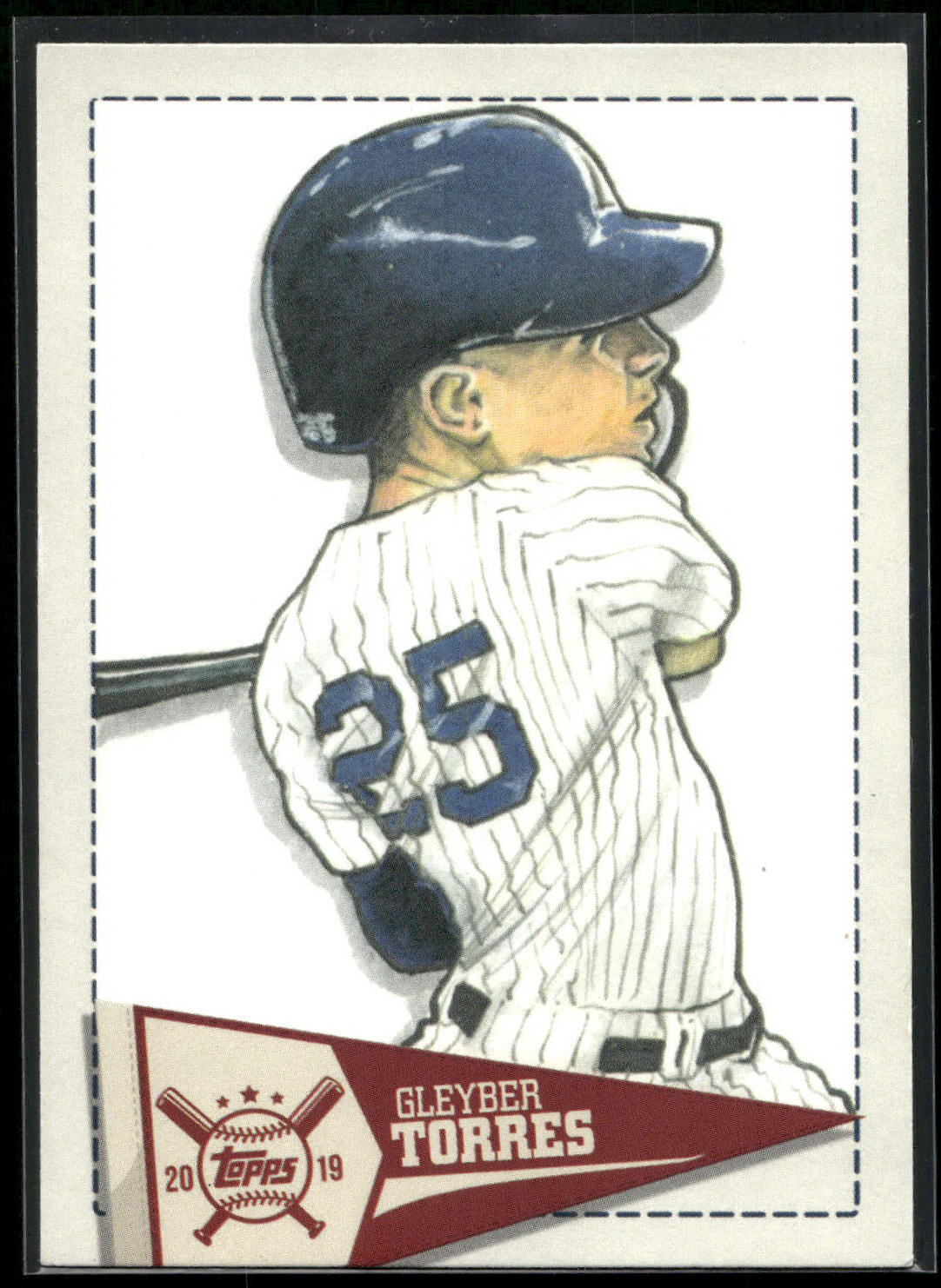 2019 Topps Big League #SCR-GT Gleyber Torres Star Caricature Reproductions