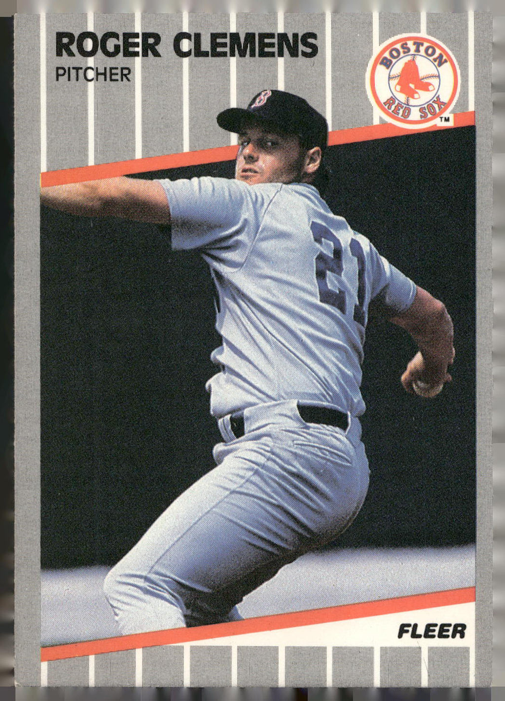 1989 Fleer #85 Roger Clemens