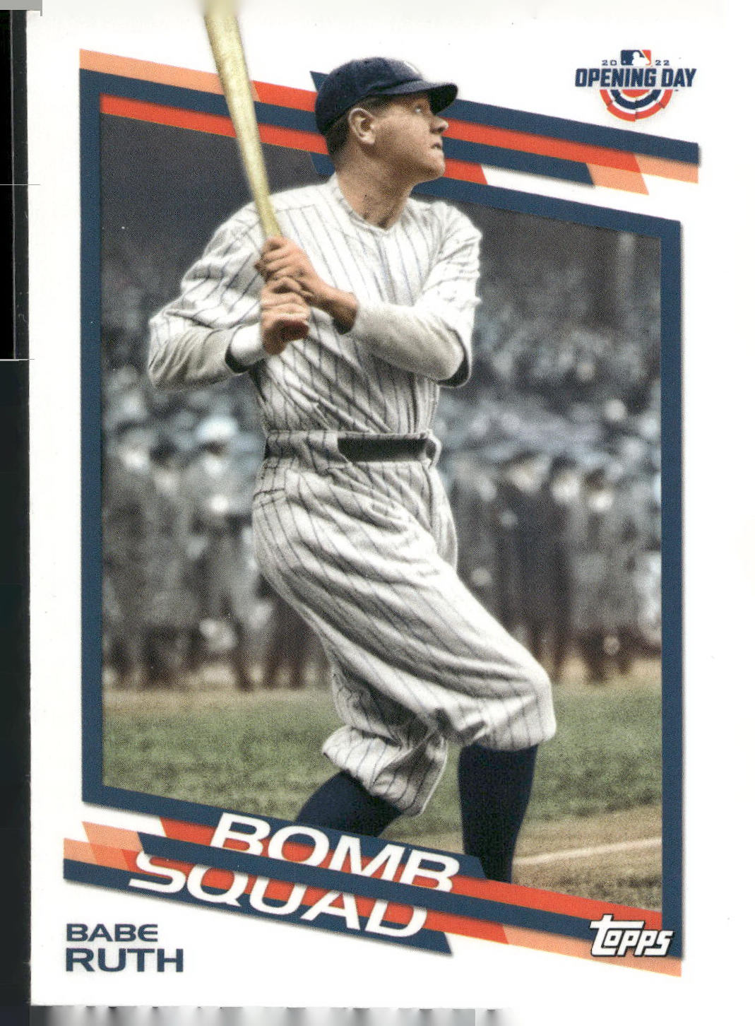 2022 Topps Opening Day #BS-7 Babe Ruth Bomb Squad