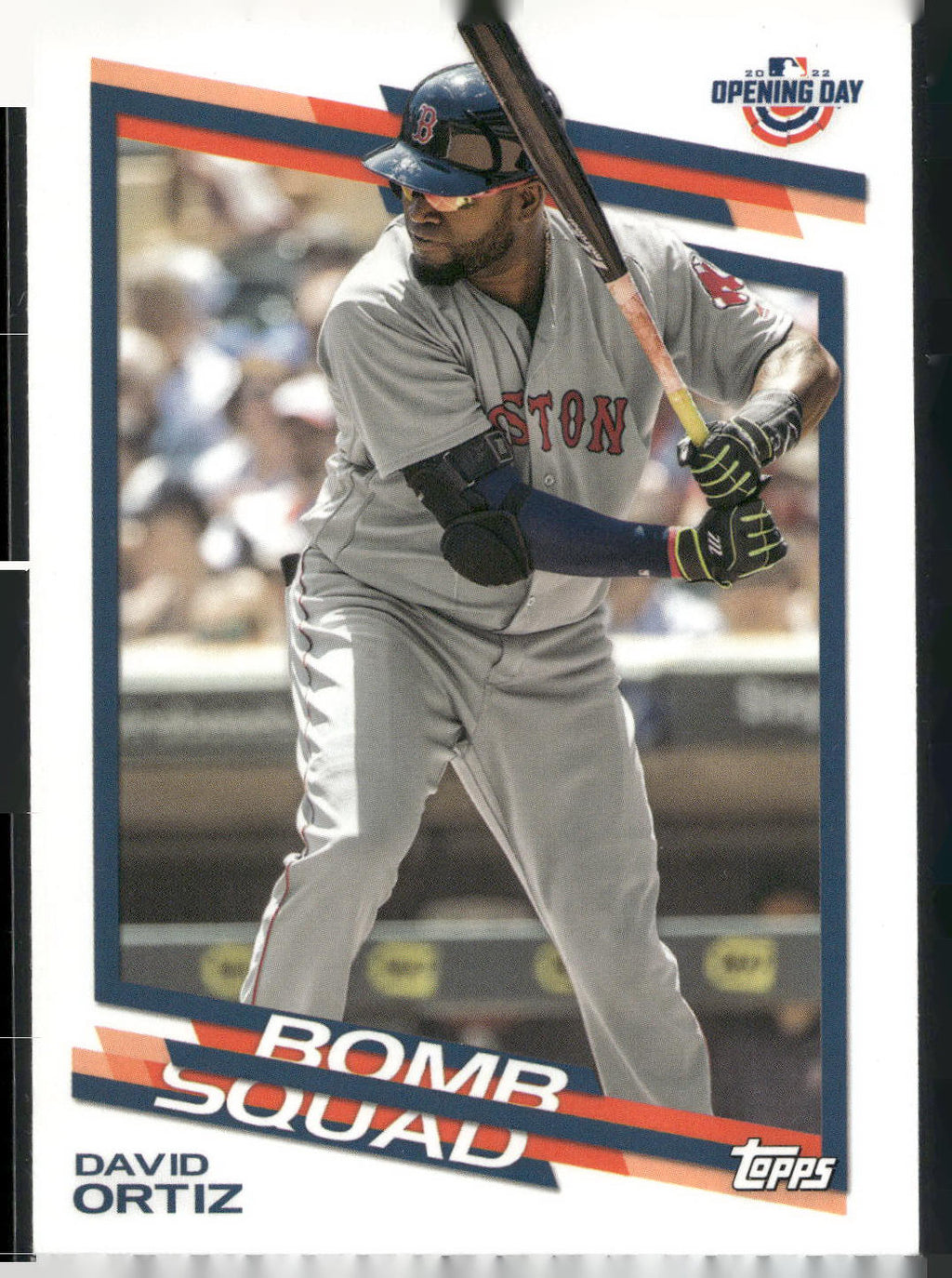 2022 Topps Opening Day #BS-22 David Ortiz Bomb Squad