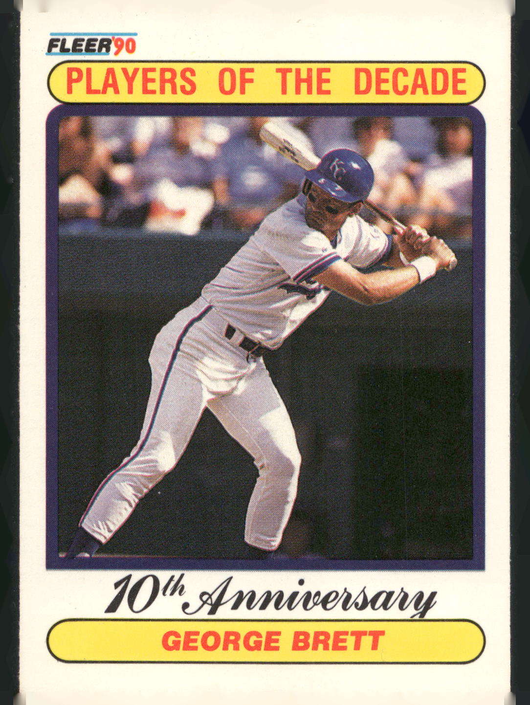 1990 Fleer #621 George Brett