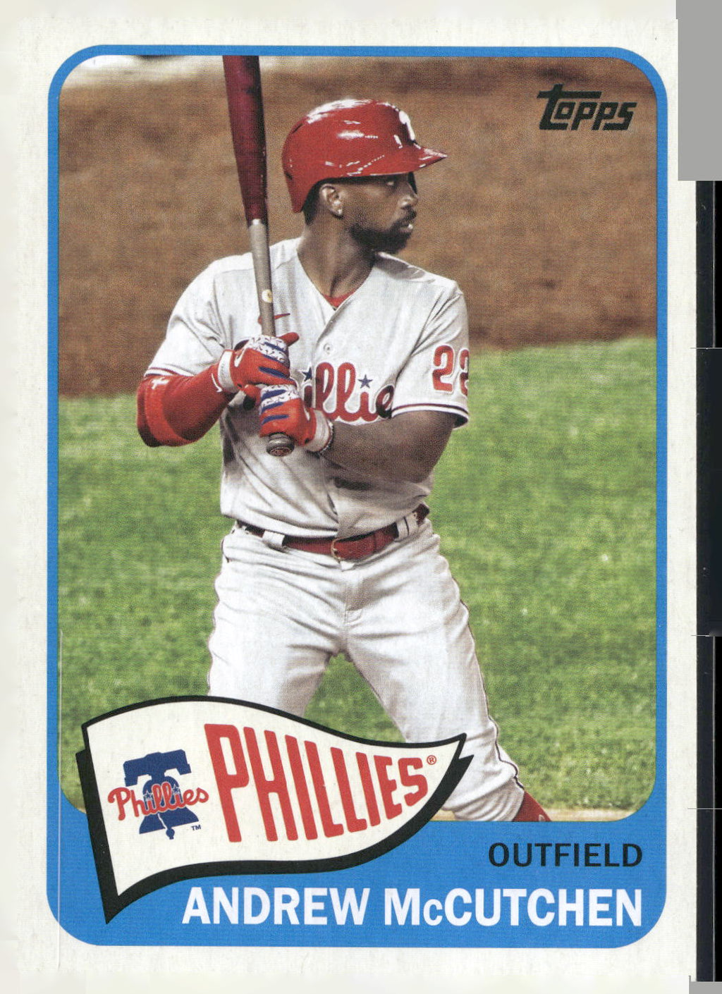 2021 Topps #T65-39 Andrew McCutchen 1965 Topps Redux
