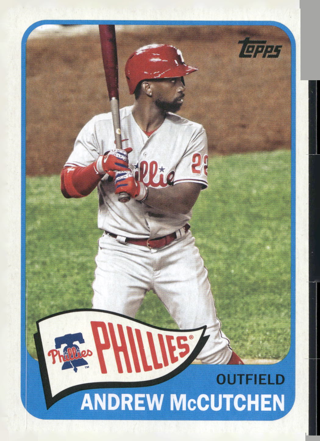 2021 Topps #T65-39 Andrew McCutchen 1965 Topps Redux