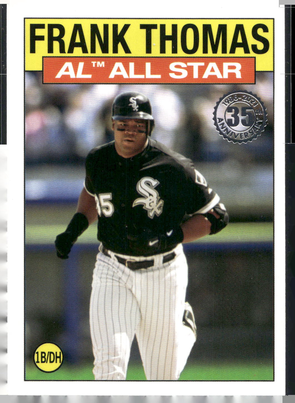 2021 Topps #86AS-9 Frank Thomas 1986 Topps Baseball 35th Anniversary All-Stars