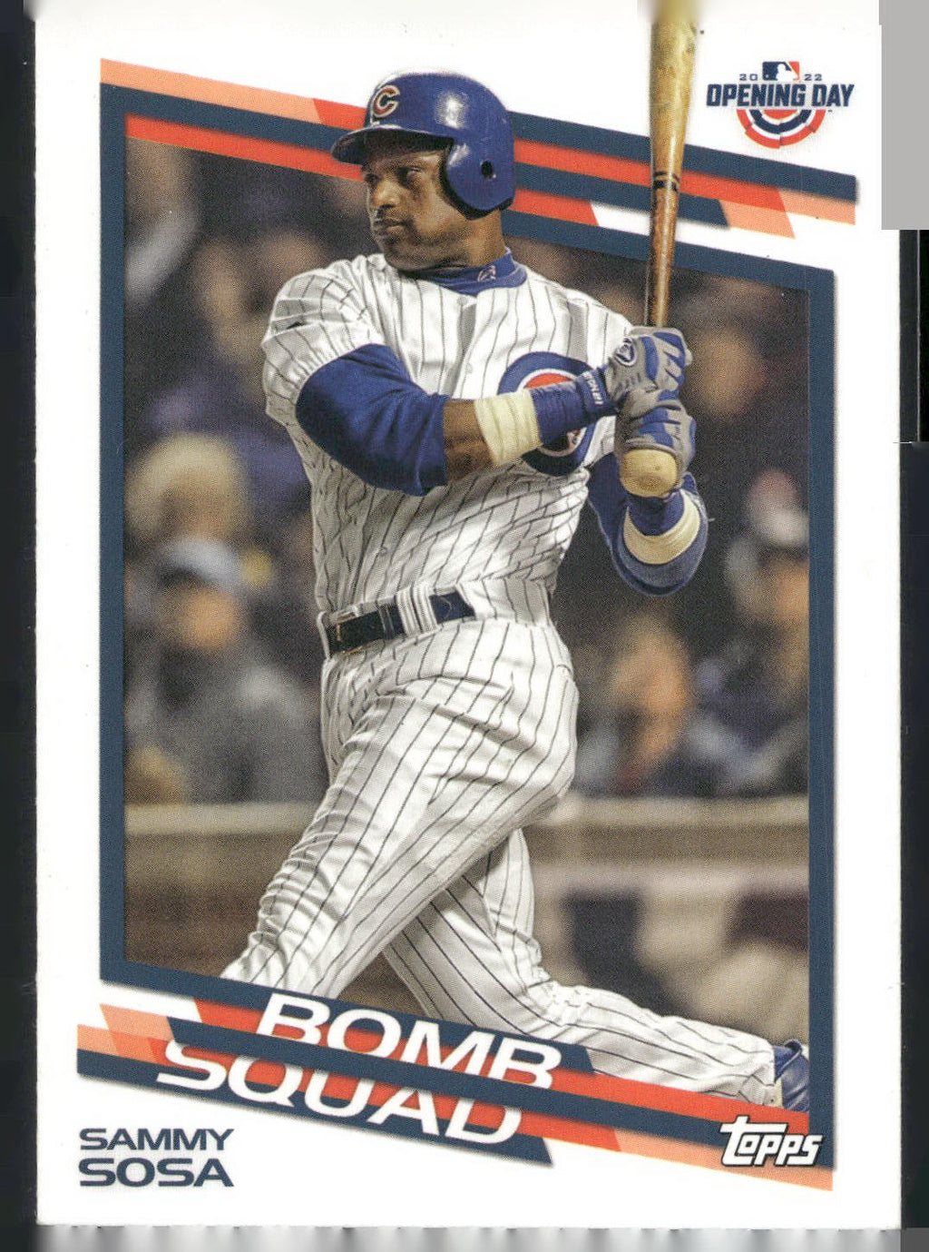 2022 Topps Opening Day #BS-3 Sammy Sosa Bomb Squad
