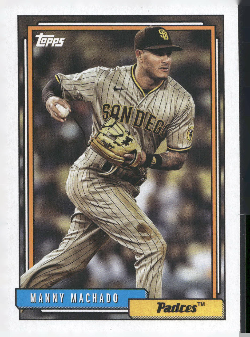 2021 Topps Update #T92-40 Manny Machado 1992 Topps Redux