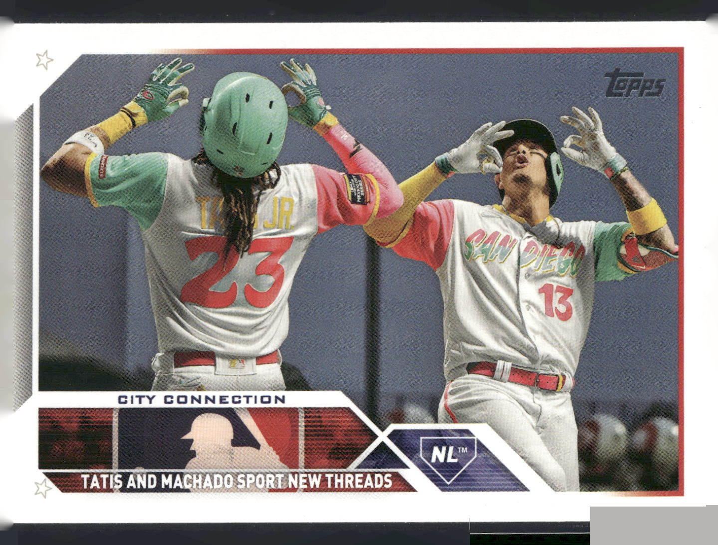 2023 Topps Update #US247 City Connection (Fernando Tatis Jr. / Manny Machado)