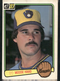 1983 Donruss #204 Moose Haas