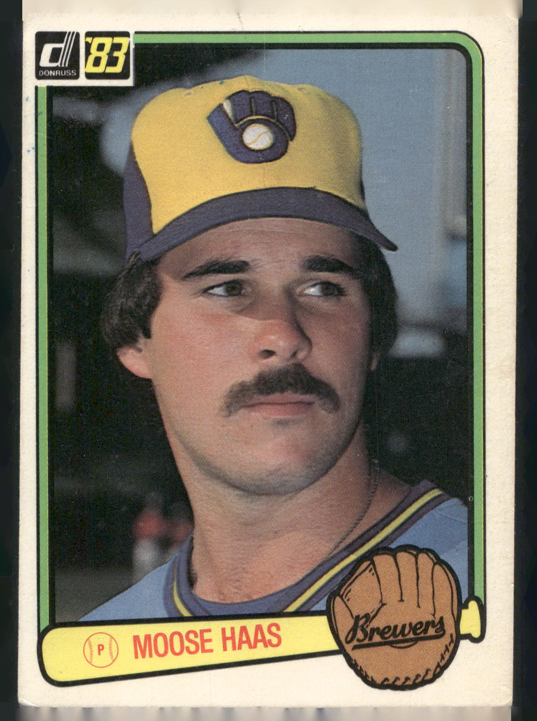 1983 Donruss #204 Moose Haas