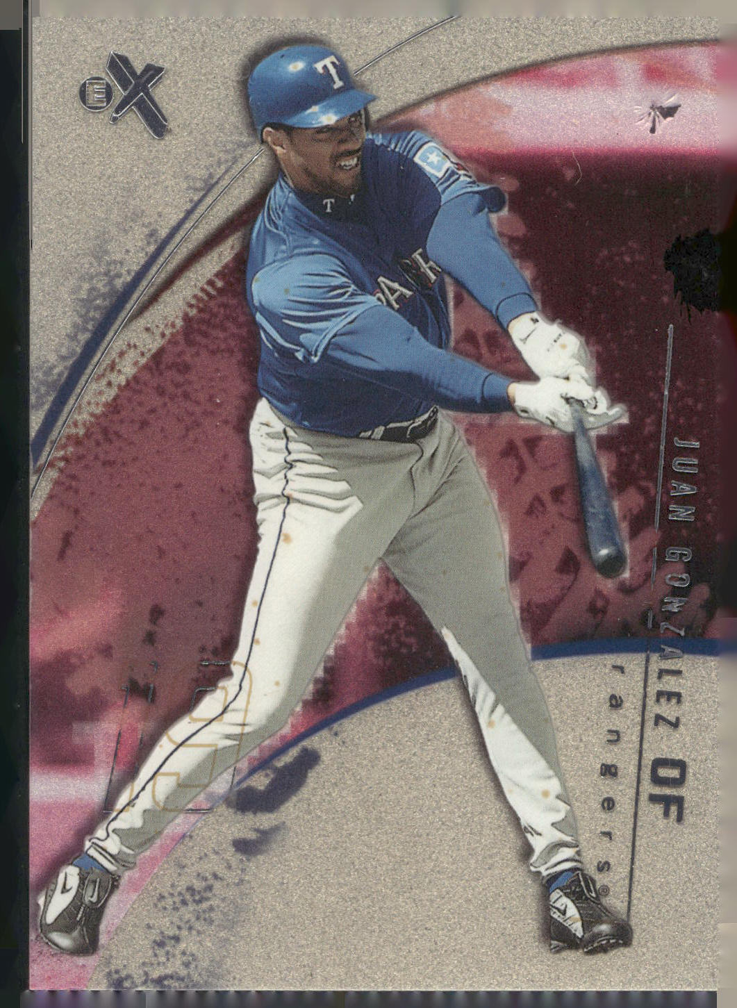 2002 Fleer E-X #47 Juan Gonzalez