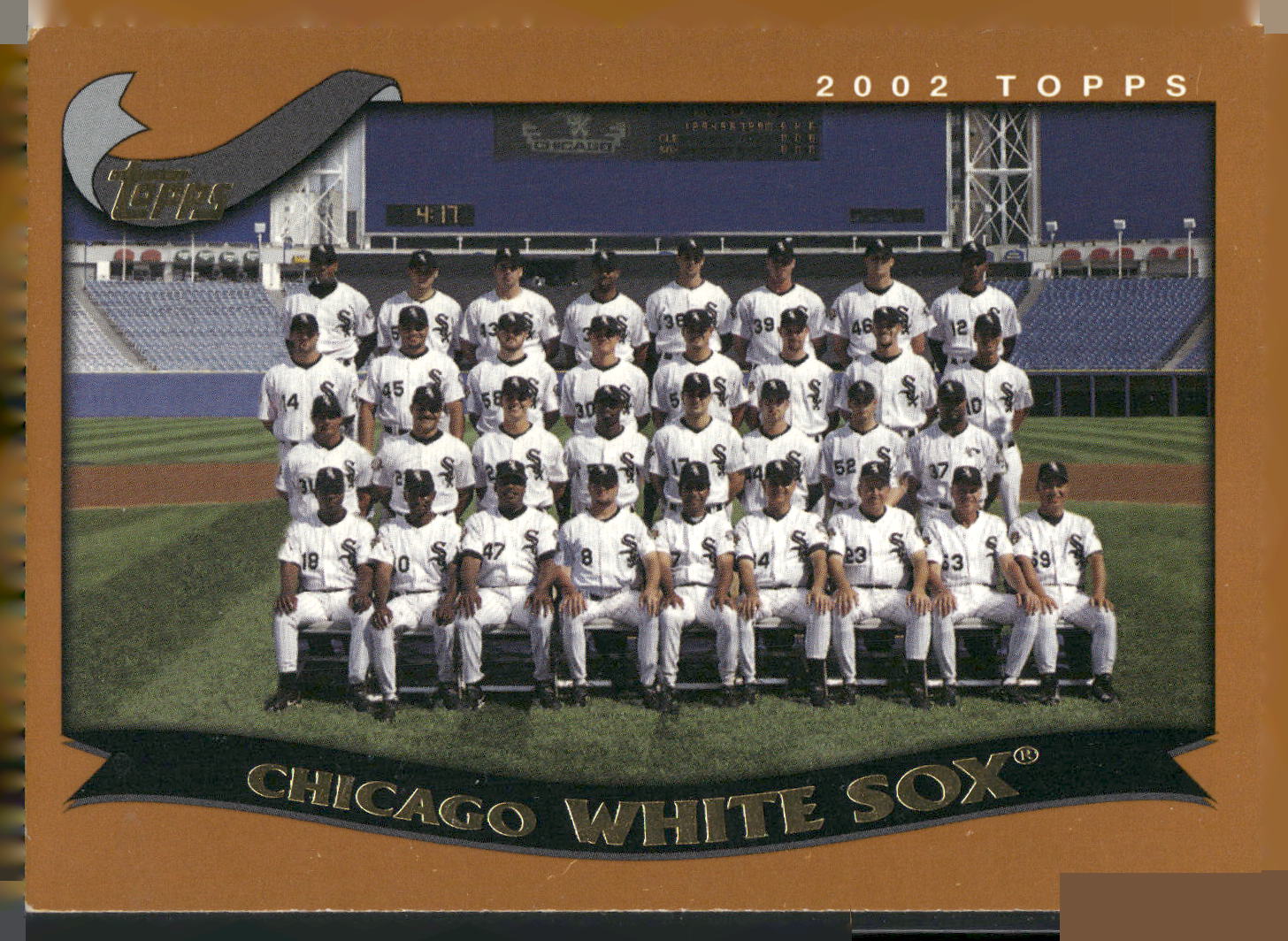 2002 Topps #647 Chicago White Sox