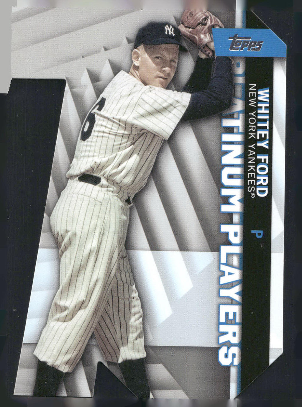 2021 Topps Update #PDC-61 Whitey Ford Topps Platinum Players Die Cuts