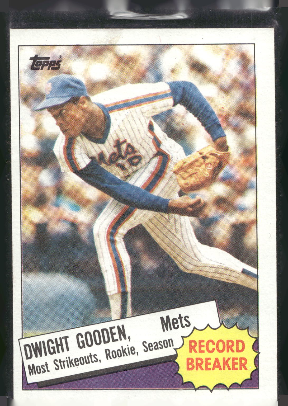 1985 Topps #3 Dwight Gooden