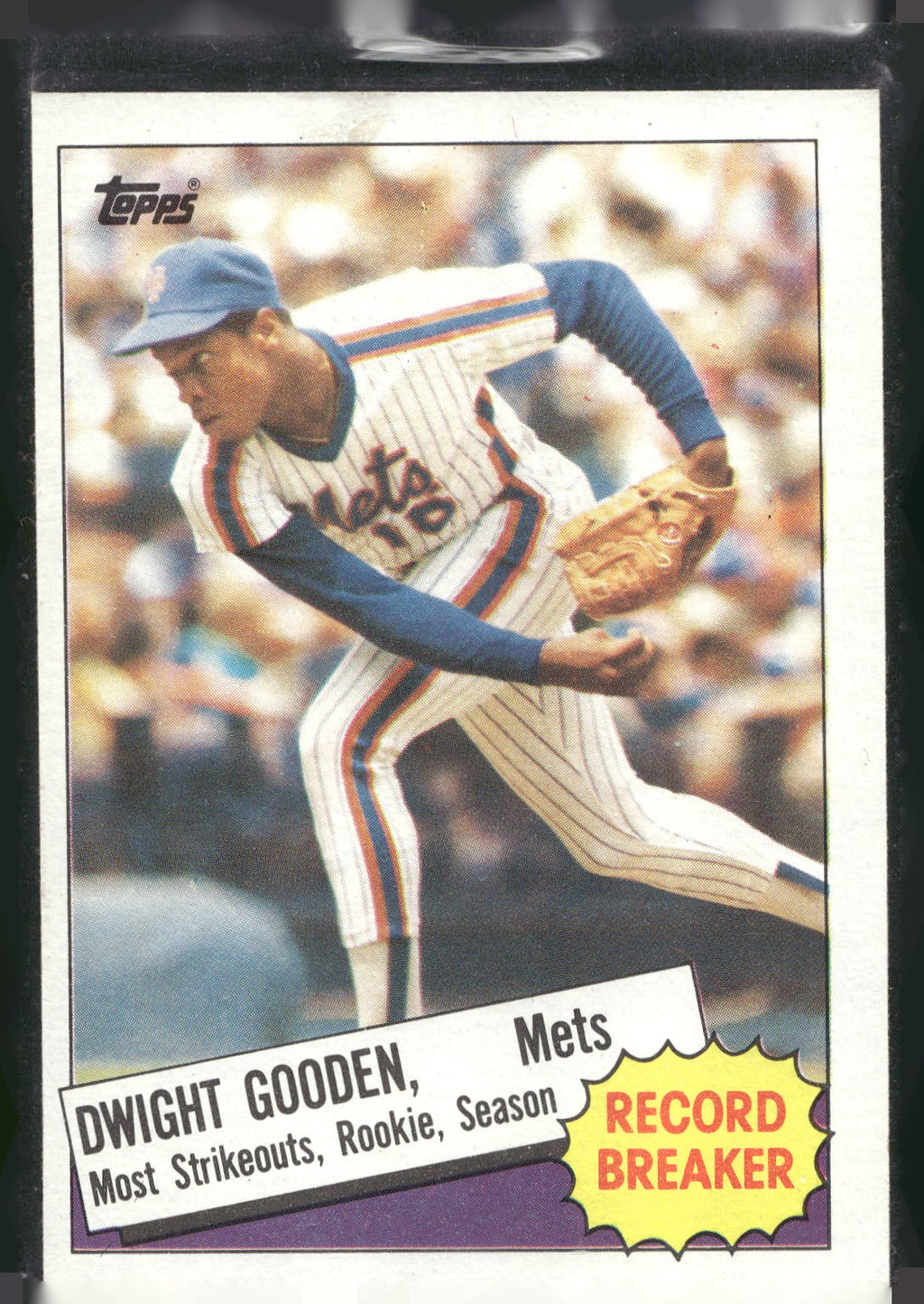 1985 Topps #3 Dwight Gooden
