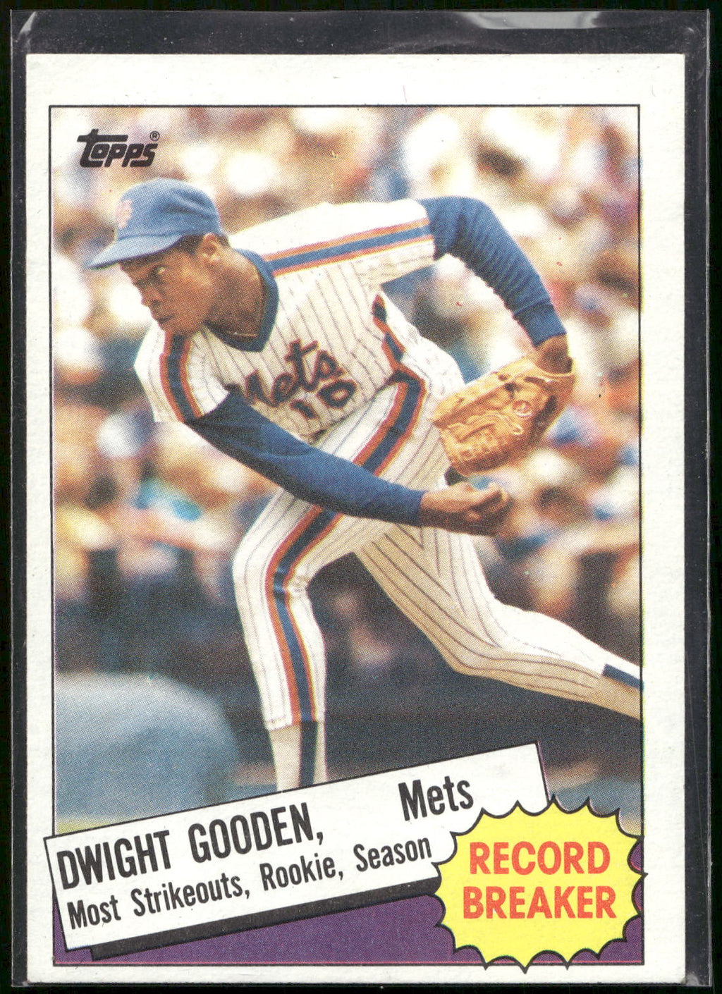 1985 Topps #3 Dwight Gooden