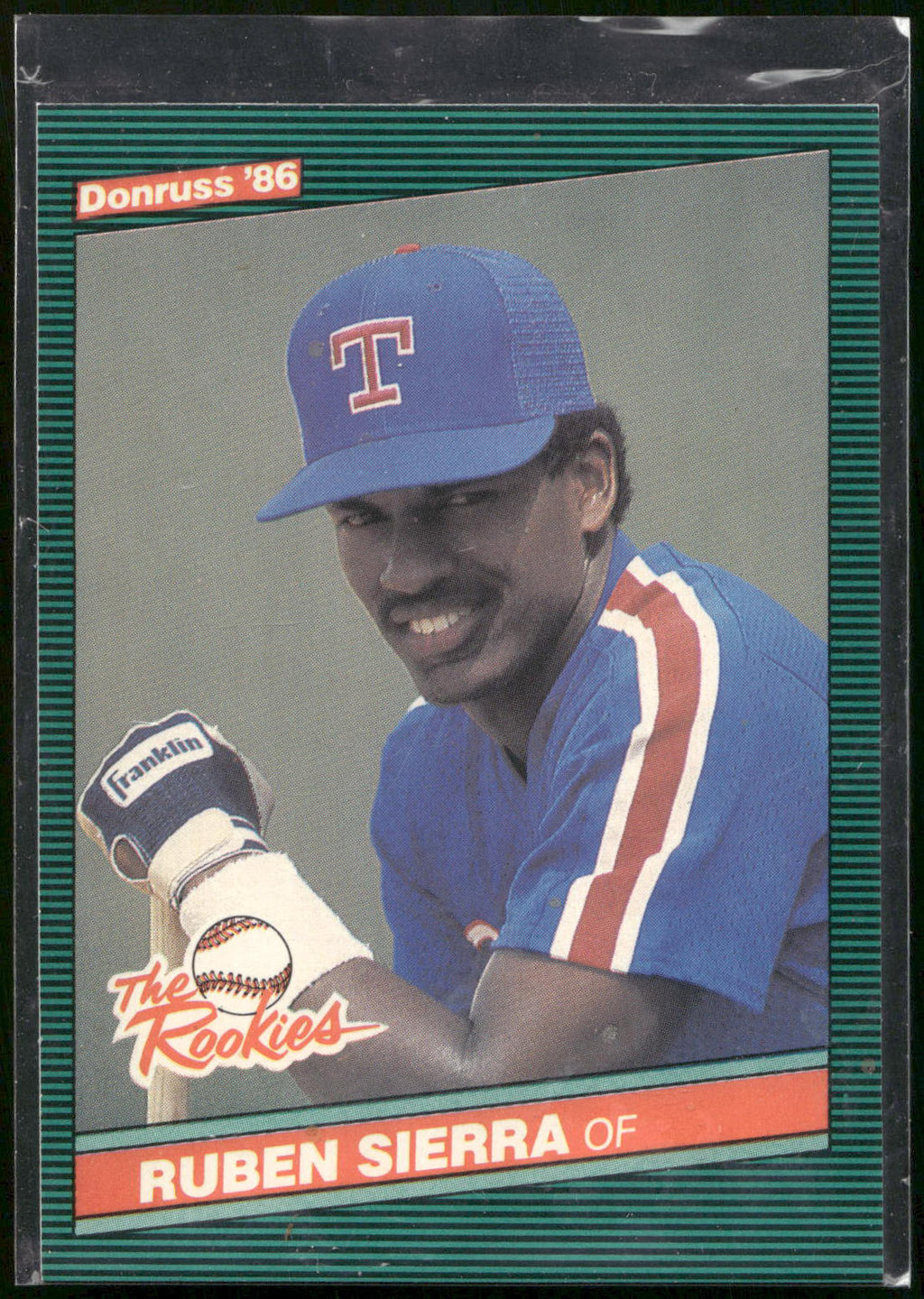 1986 Donruss The Rookies #52 Ruben Sierra