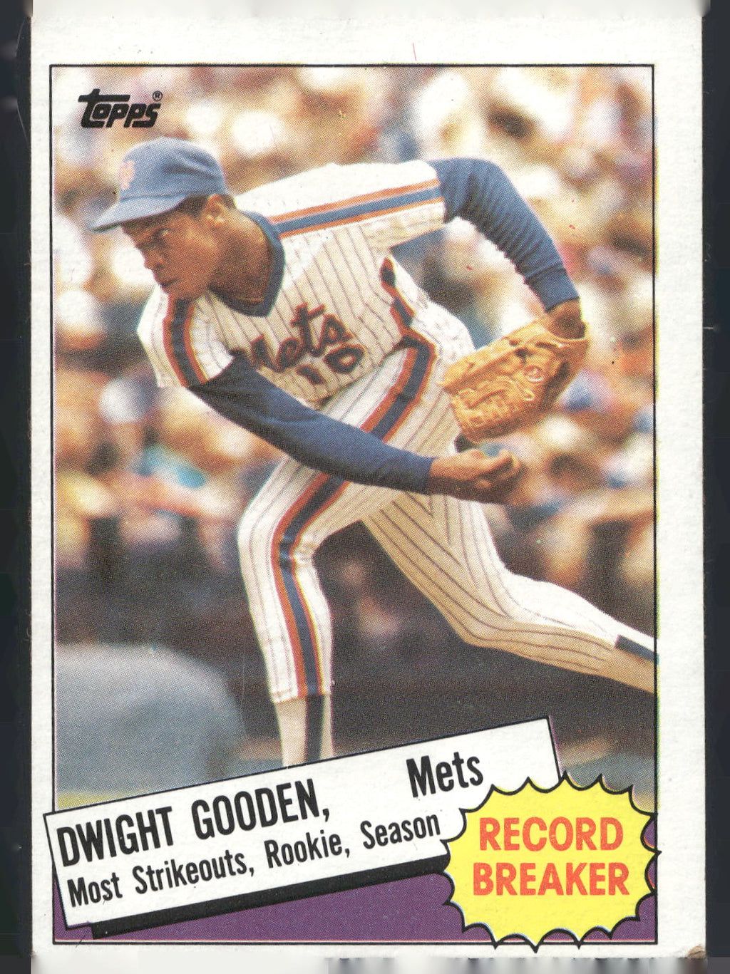 1985 Topps #3 Dwight Gooden