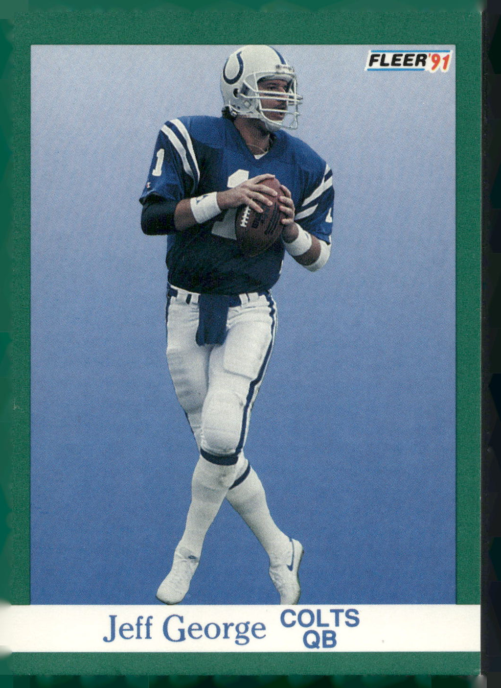 1991 Fleer #81 Jeff George