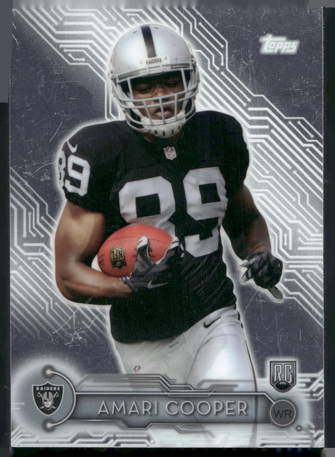 2015 Topps #6 Amari Cooper Holiday Mega Football