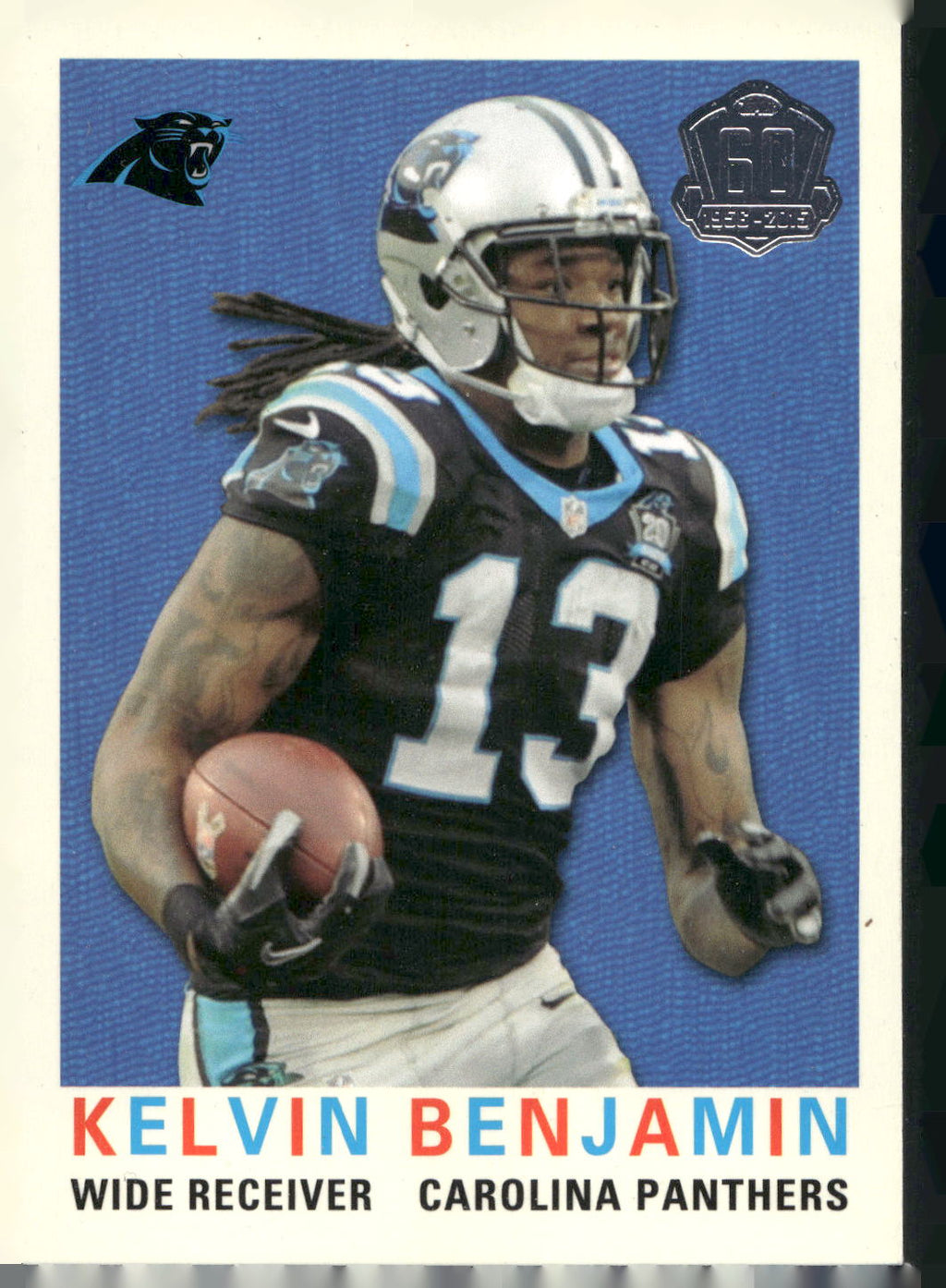 2015 Topps #T60-KB Kelvin Benjamin 60th Anniversary