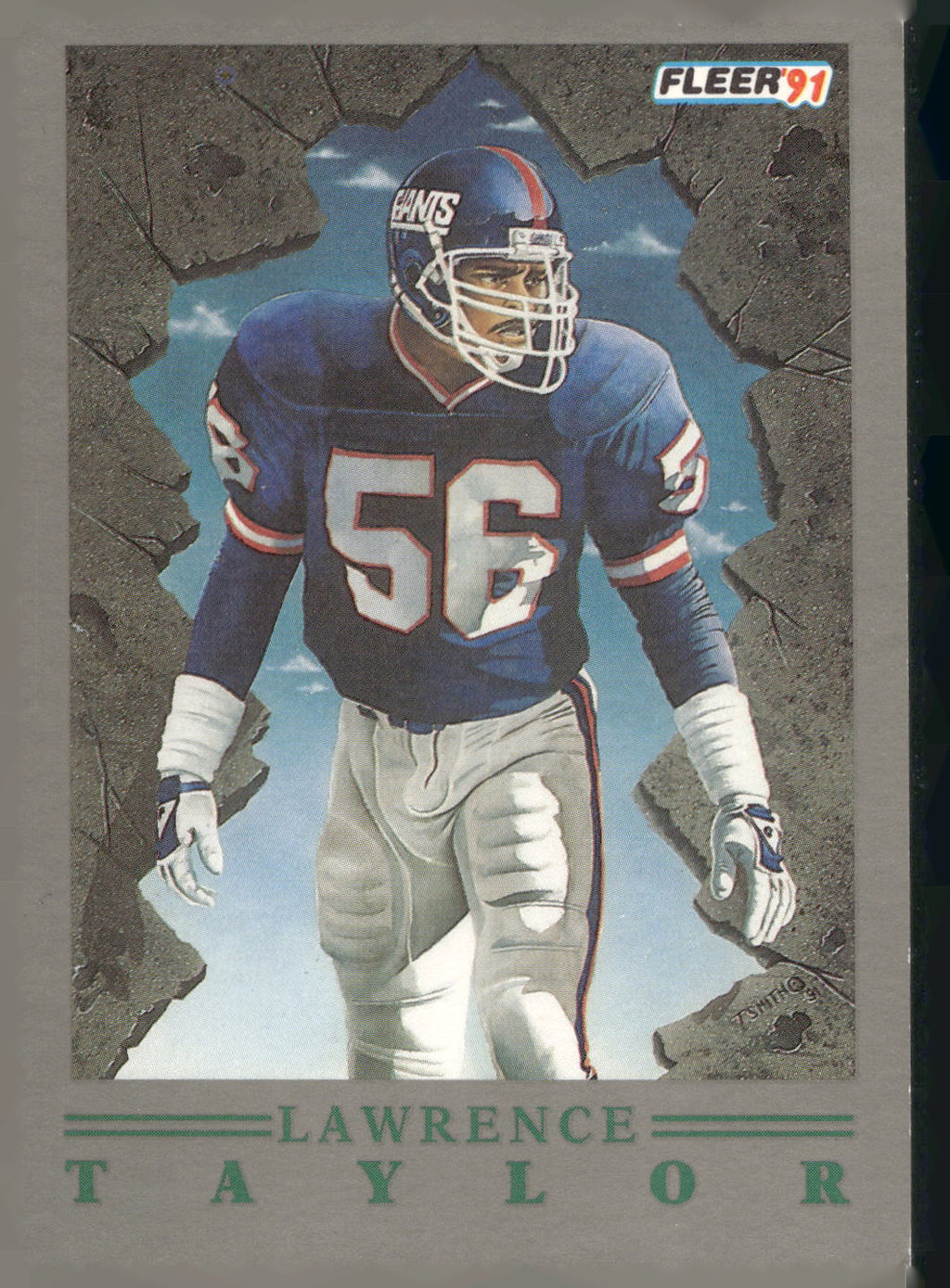 1991 Fleer #3 Lawrence Taylor Pro-Visions