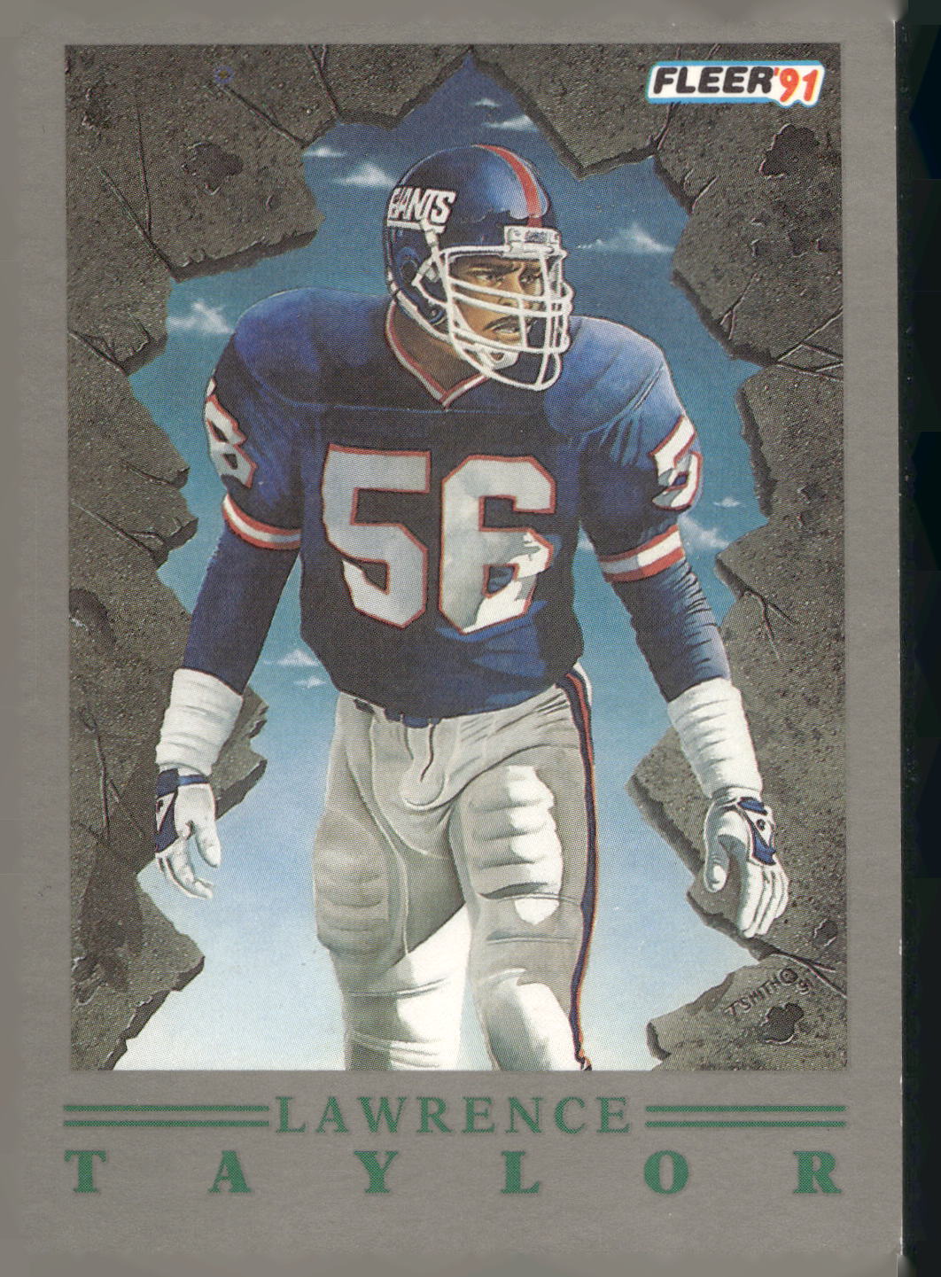 1991 Fleer #3 Lawrence Taylor Pro-Visions
