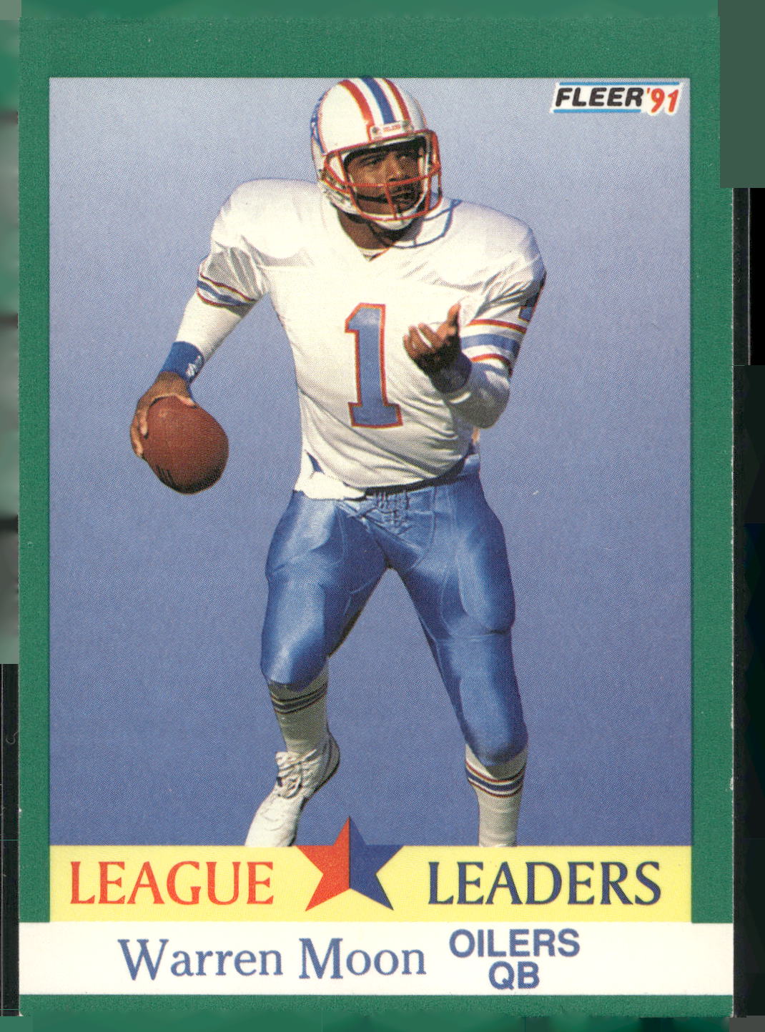 1991 Fleer #410 Warren Moon