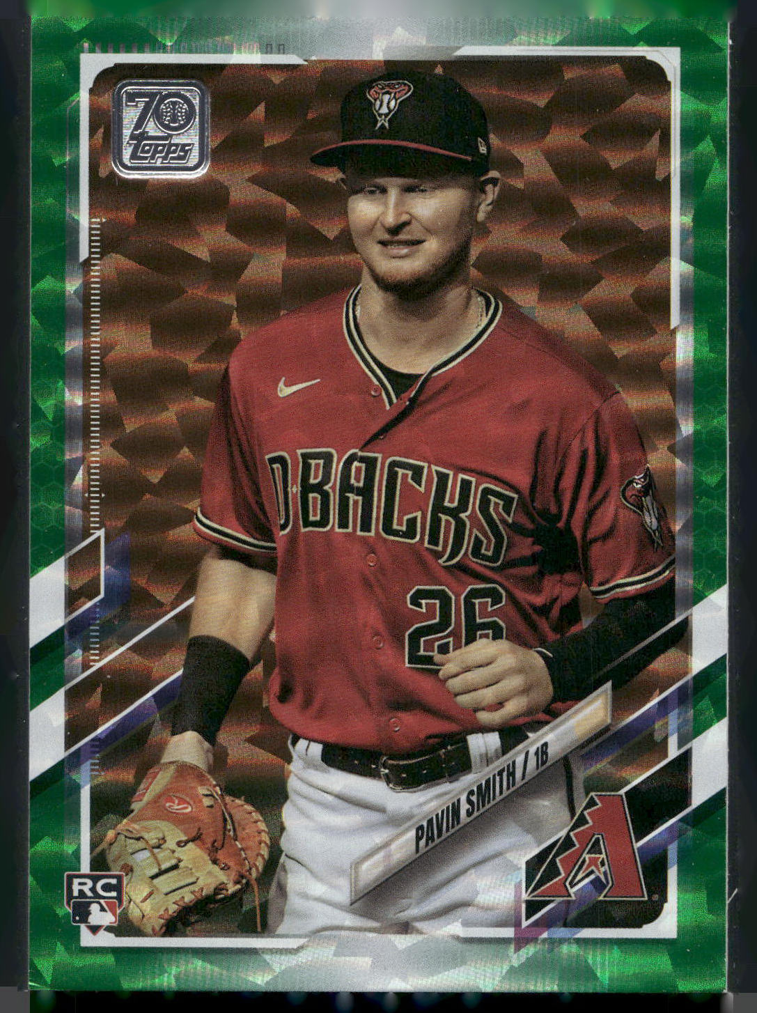 2021 Topps #444 Pavin Smith Green #/499